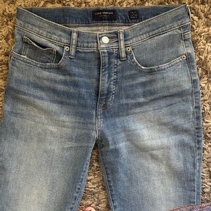 Lucky Brand Denim Blue Mid Rise Skinny Ava Jeans